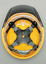 【ディック/DIC】 ABS素材ヘルメット SYA-CS インナーシールド付 (ライナー入) 【安全用・工事用・高所作業用・防災】