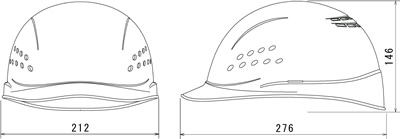 【タニザワ】 PE素材ヘルメット ST#143-EPA (ライナー無)【安全用・工事用・高所作業用・防災】