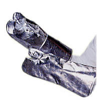 耐熱・防炎アルミ2指手袋(中綿なし)