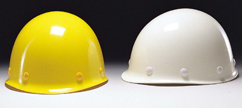 【ディック/DIC】 FRP素材ヘルメット MP（ライナー無） 【安全用・工事用・高所作業用・防災】