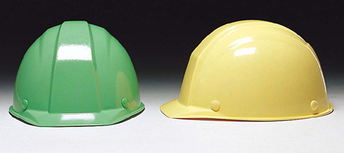 【ディック/DIC】 FRP素材ヘルメット F-03 (ライナー無) 【安全用・工事用・高所作業用・防災】