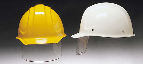 【ディック/DIC】 FRP素材ヘルメット SYF-S インナーシールド付 (ライナー入) 【安全用・工事用・高所作業用・防災】