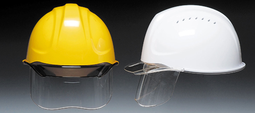 【ディック/DIC】 ABS素材ヘルメット SYA-CSV インナーシールド/ベンチレーション付 (ライナー入) 【安全用・工事用・高所作業用・防災】