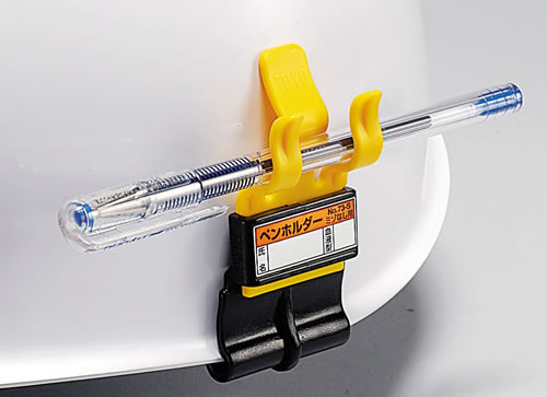 ヘルメット用 ペンホルダー ミゾ無しヘルメット用 (12個入)【ヘルメット用アクセサリー・関連商品・装備品】