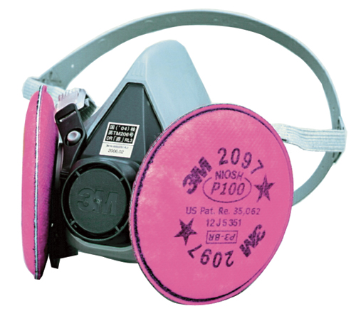 【3M/スリーエム】 取替え式防塵マスク 6000/2097-RL3 【粉塵・作業用・医療用】