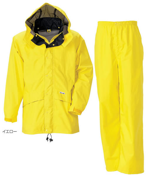 【富士ビニール工業】 レインストーリー300 5L(上下セット)【業務用・作業用・レインコート 】