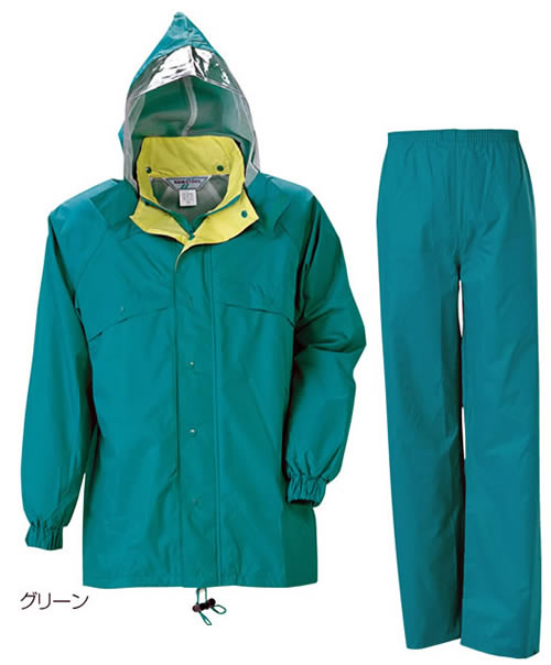 【富士ビニール工業】 レインストーリー510 5L（上下セット）【業務用・作業用・レインコート 】