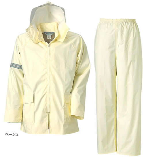 【富士ビニール工業】 レインストーリー710 SS〜EL（上下セット）【業務用・作業用・レインコート 】