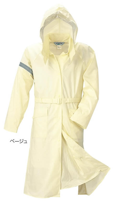 【富士ビニール工業】 レインストーリー710 （コート） 125cm 【業務用・作業用・レインコート 】
