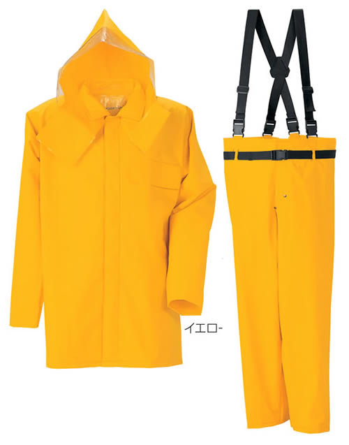 【富士ビニール工業】 レインストーリー3800 5L（上下セット）【業務用・作業用・レインコート 】
