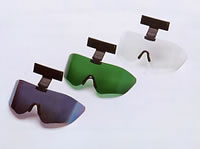 ヘルメット用アイ・シールド（スモーク)【ヘルメット用アクセサリー・関連商品・装備品】