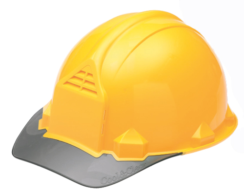 【加賀産業】 ABS素材ヘルメット FP-1F (ライナー入)【安全用・工事用・高所作業用・防災】