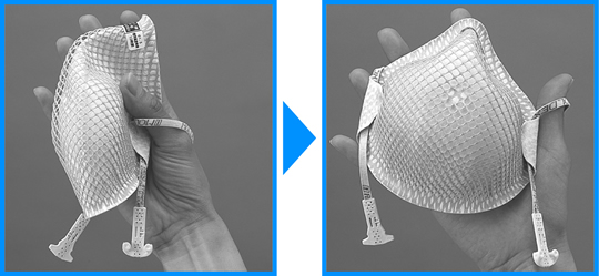 【モルデックス】 使い捨て式防塵マスク 2207DS2 Mサイズ(20枚入)【粉塵・作業用・医療用】