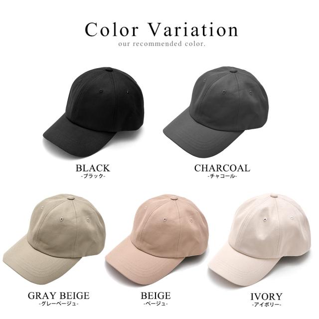 DEVICE+ シンプル オーバーフィット ベースボール キャップ