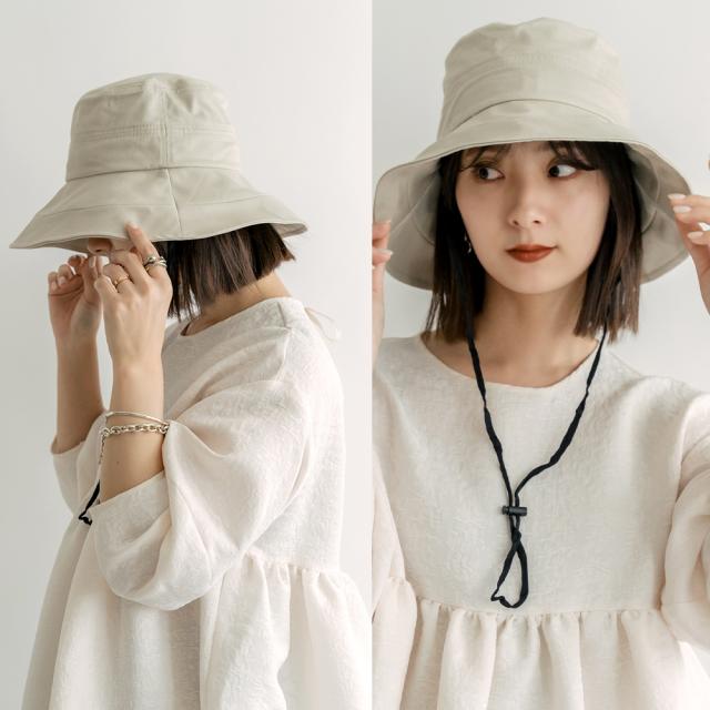 DEVICE＋ シンプル オーバーフィット サファリハット