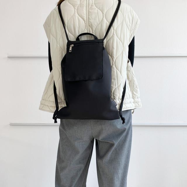 かぶせナップサック 