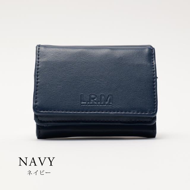 L.R.M 合皮コンパクト財布 