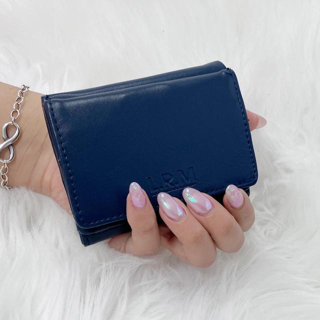 L.R.M 合皮コンパクト財布 