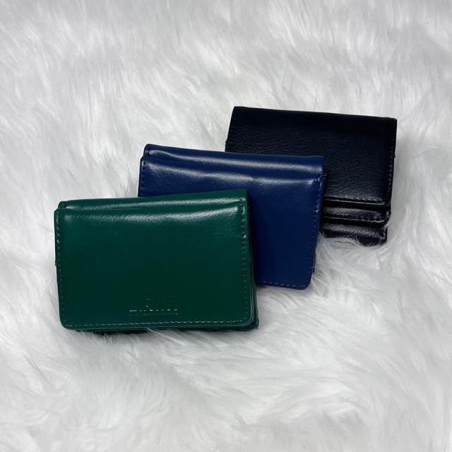 L.R.M 合皮コンパクト財布 