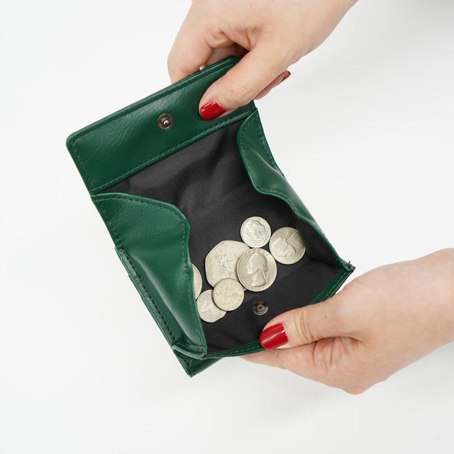 L.R.M 合皮コンパクト財布 