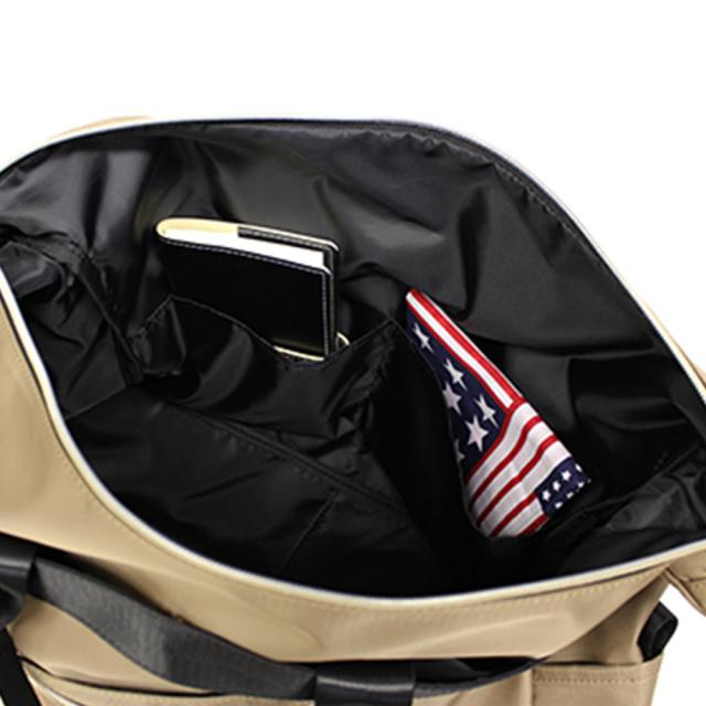 撥水ナイロン2WAYトラベルボストン