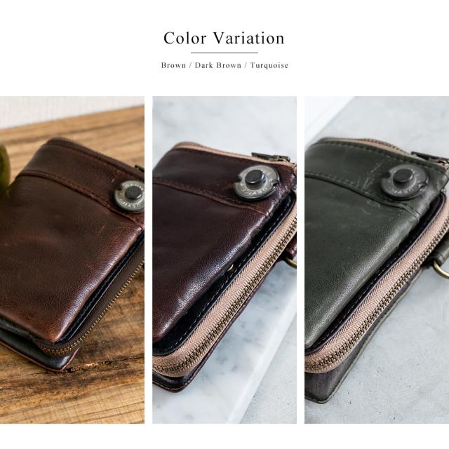 DEVICE ヴィンテージ 二つ折り 財布