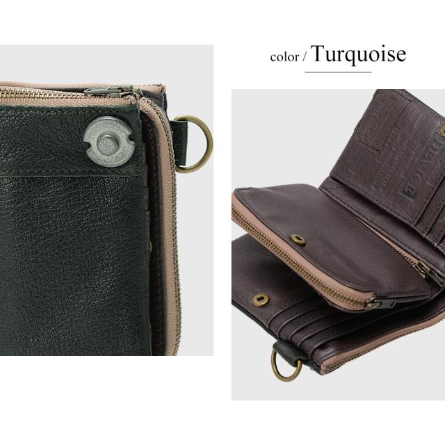 DEVICE ヴィンテージ 二つ折り 財布