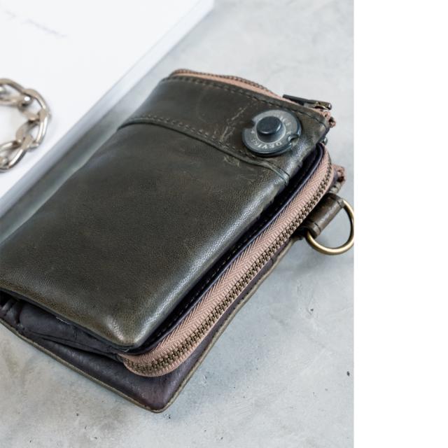 DEVICE ヴィンテージ 二つ折り 財布