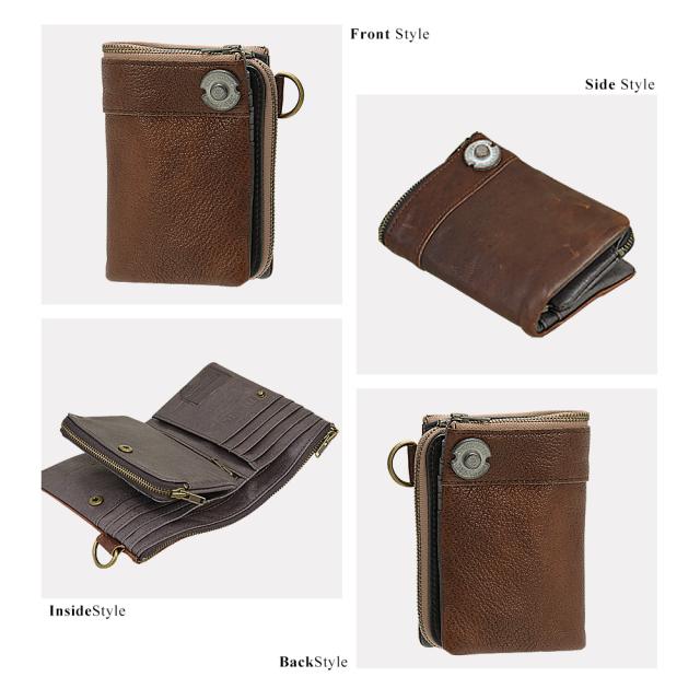DEVICE ヴィンテージ 二つ折り 財布