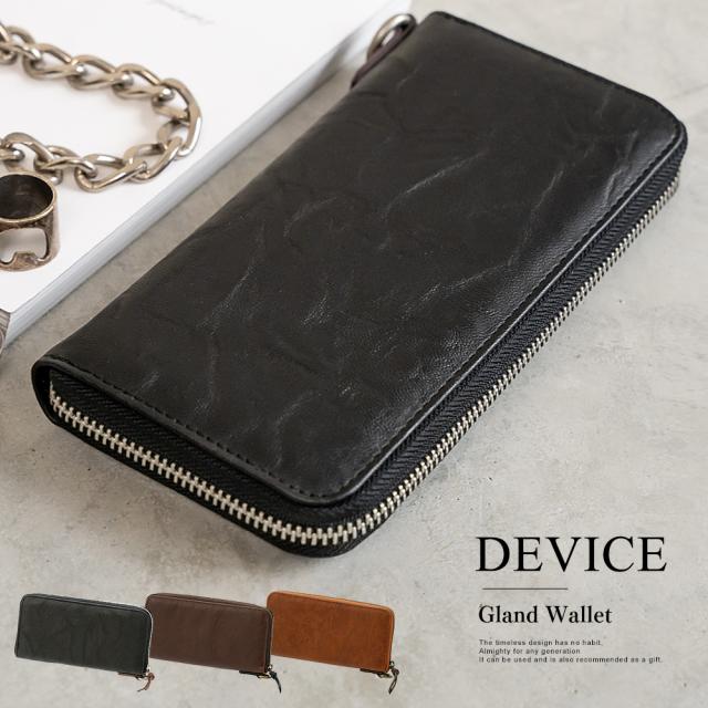 DEVICE gland ラウンド長財布