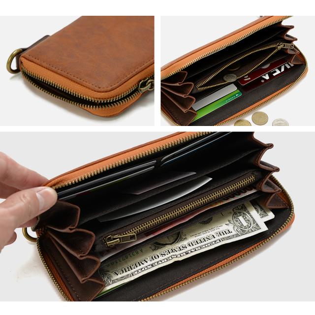 DEVICE gland ラウンド長財布