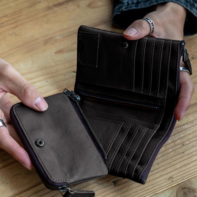 DEVICE Work 二つ折り財布 