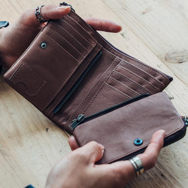 DEVICE Work 二つ折り財布 