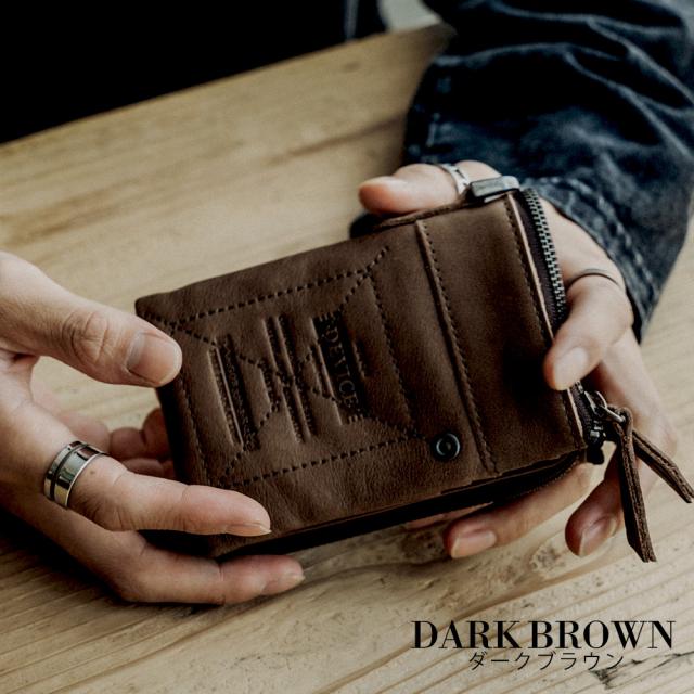 DEVICE Work 二つ折り財布 