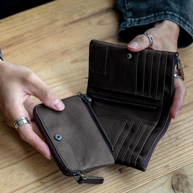 DEVICE Work 二つ折り財布 