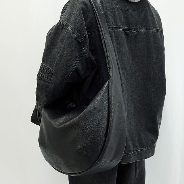 DEVICE PU レザー ビッグショルダーバッグ