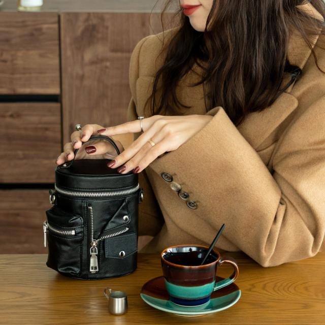 DEVICE ライダース バニティ ショルダーバッグ 