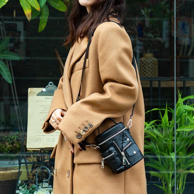 DEVICE ライダース バニティ ショルダーバッグ 