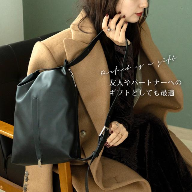 DEVICE 2way ボディデザイン ショルダーバッグ