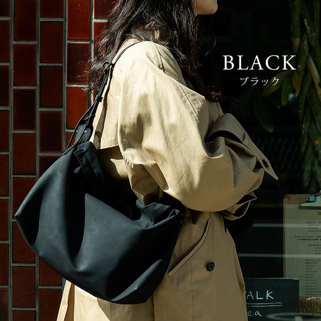 シャロ—フラップ ショルダーバッグ