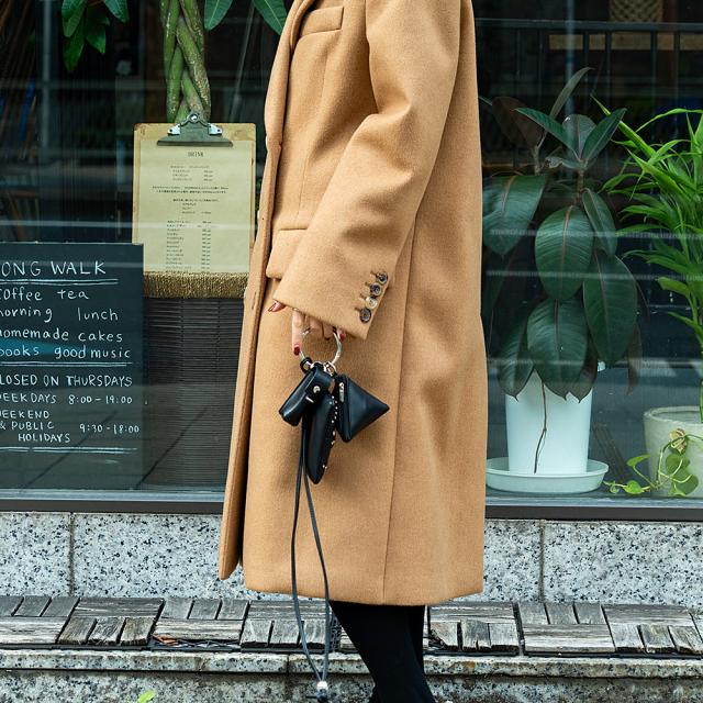 DEVICE GAL 3パーツスタッズカスタムポーチストラップ リップケース付き