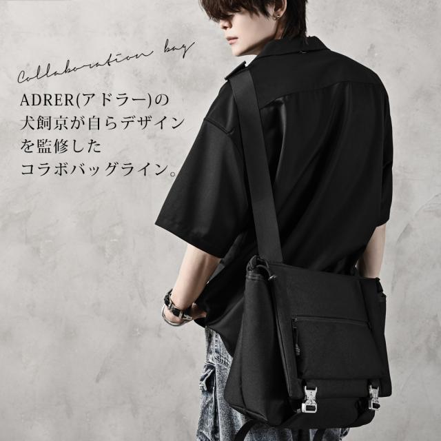 DEVICE×犬飼京 ダブルバックル メッセンジャーバッグ 