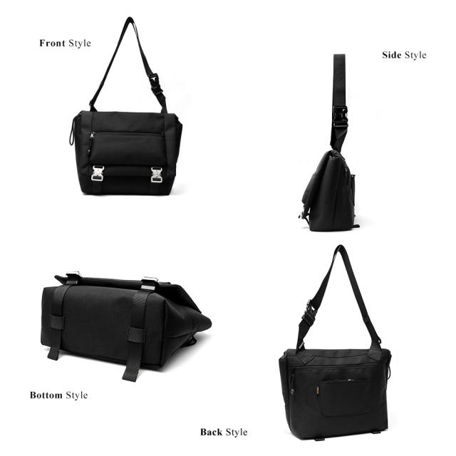 DEVICE×犬飼京 ダブルバックル メッセンジャーバッグ 