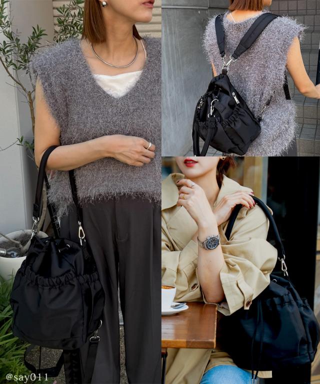 REAIMER 2way ドロストバッグ