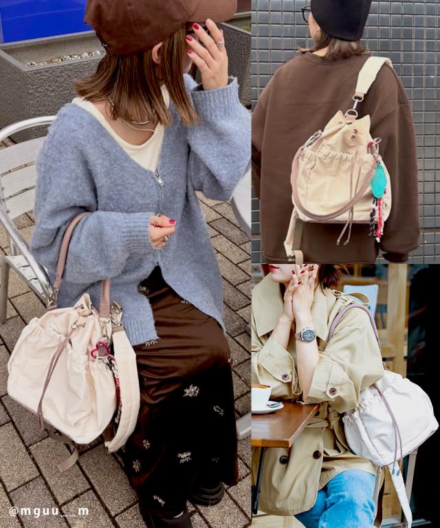 REAIMER 2way ドロストバッグ