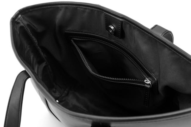 DEVICE＋ フェイクレザー シックデザイントートバッグ
