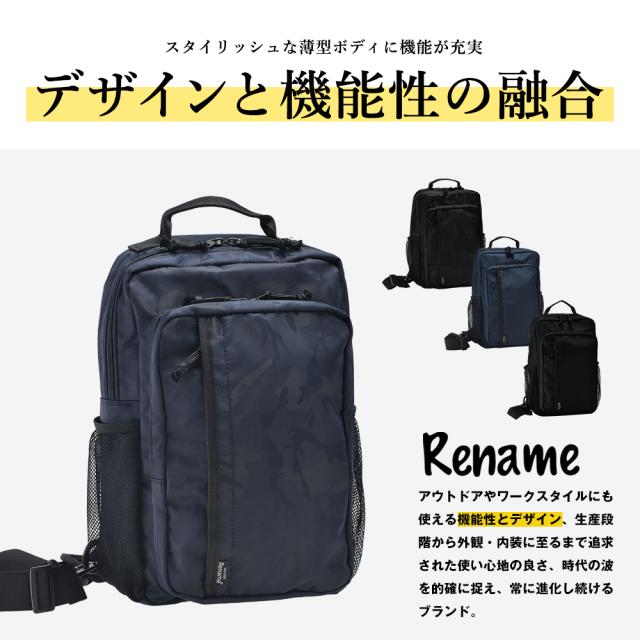 Rename board メガボディバッグ