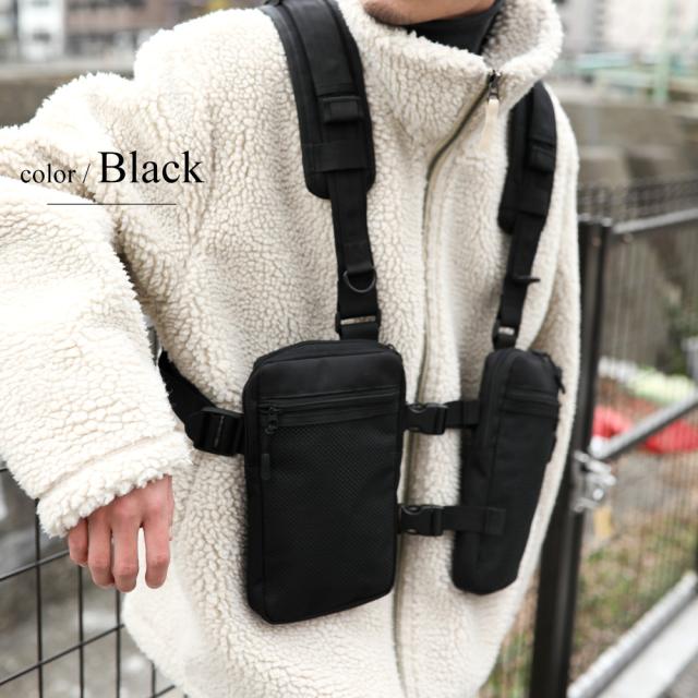 Rename CORDURA ベスト型 ボディショルダーバッグ