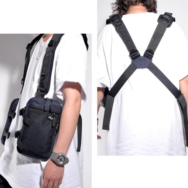 Rename CORDURA ベスト型 ボディショルダーバッグ