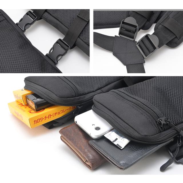 Rename CORDURA ベスト型 ボディショルダーバッグ